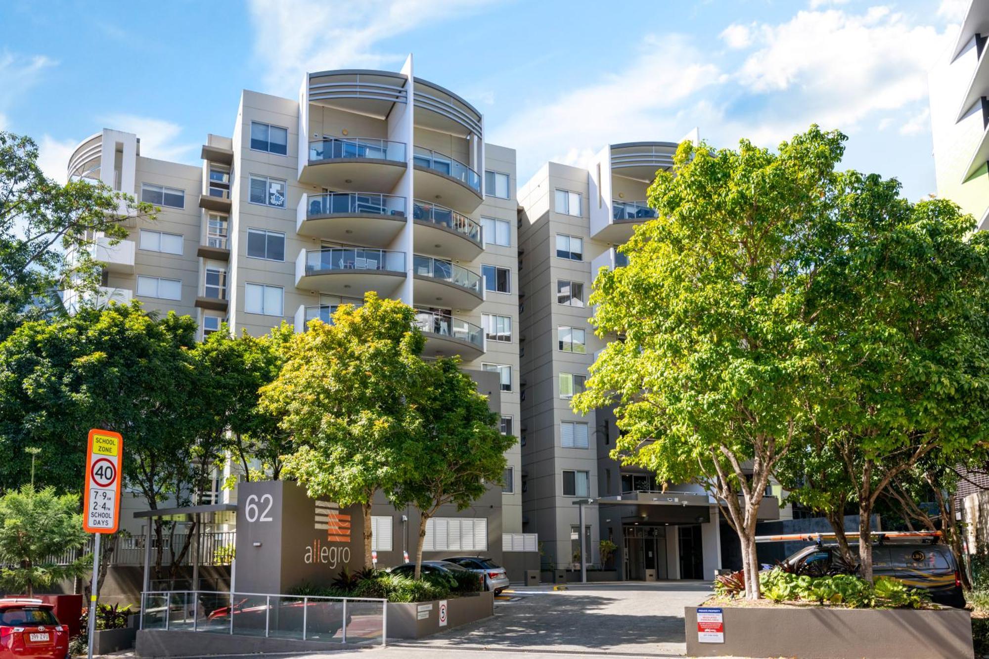 Allegro Apartments Brisbane Exterior foto
