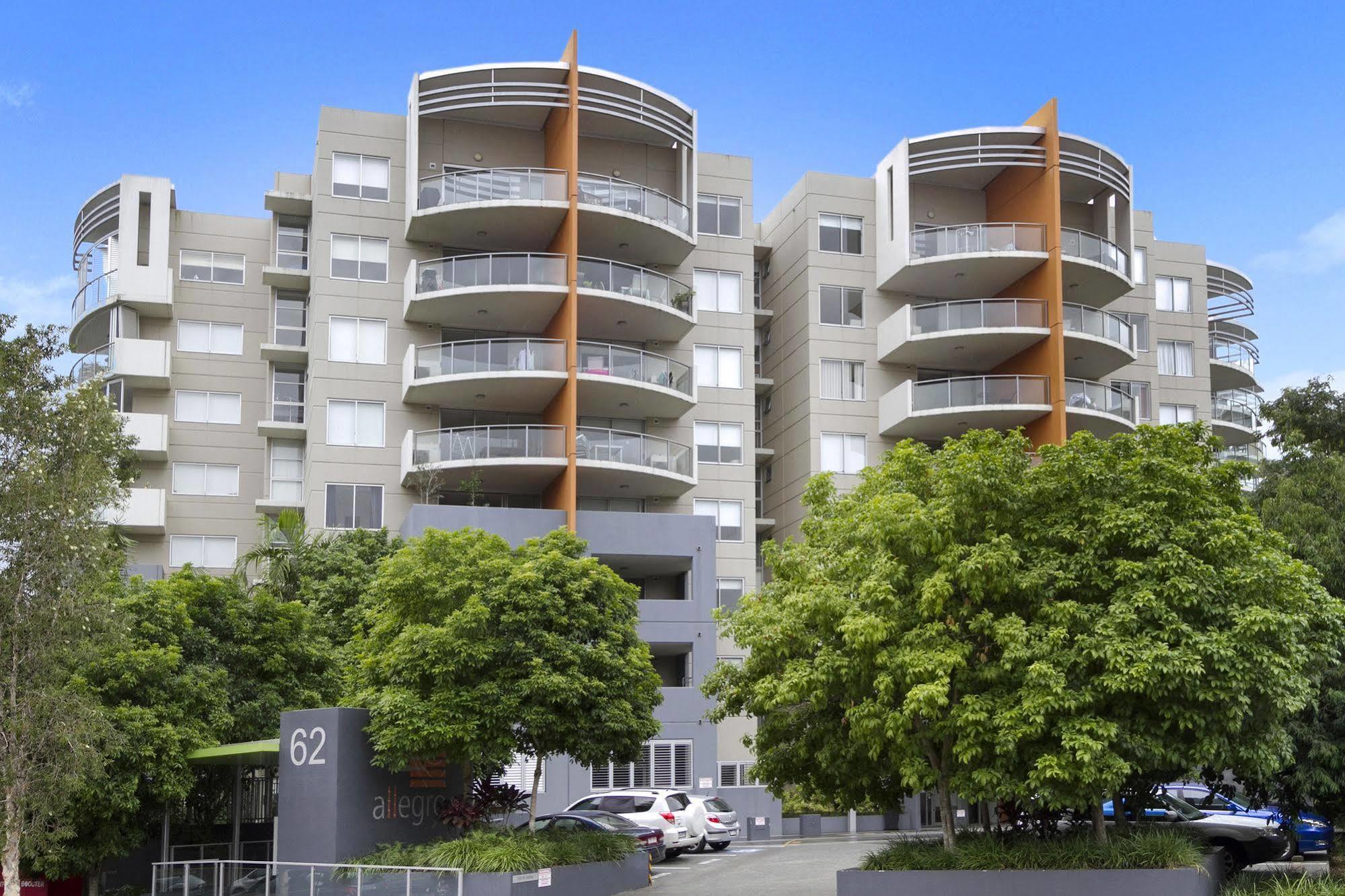 Allegro Apartments Brisbane Exterior foto